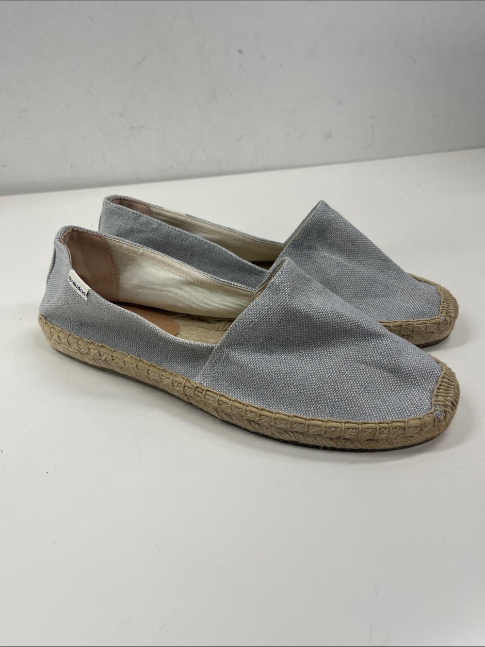 New Soludos Espadrilles in Chambray Size 9.5